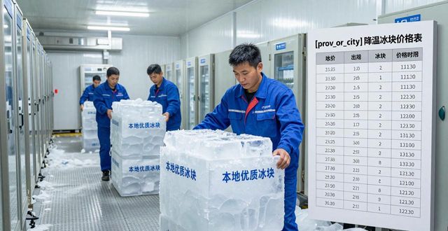 岳麓区降温冰块多少钱一吨？本地制冰厂报价来了